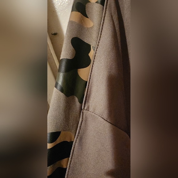 Nike Brown Hoodie with Camo Accents - Picture 3 of 5